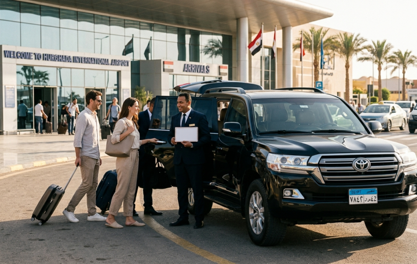 Private transfer from Hurghada Airport to the hotel