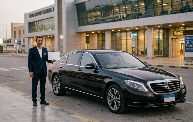 Private transfer from Cairo Airport to the hotel