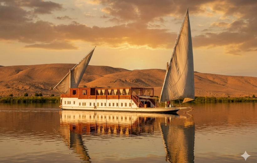 Luxury Dahabiya Nile Cruise Experience from Luxor to Aswan