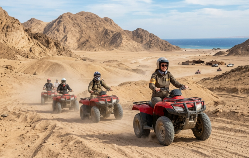 Desert Safari Adventure by Quad Bike in Hurghada