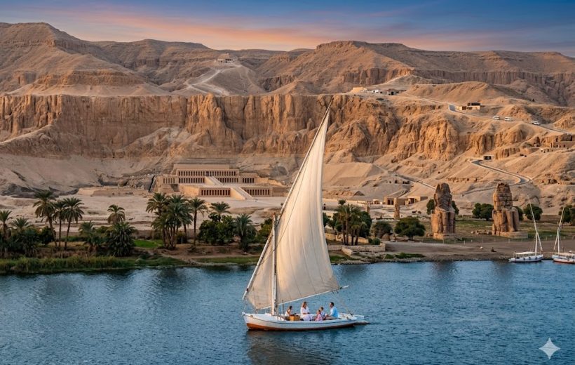 Private Luxor Day Tour with Felucca Ride